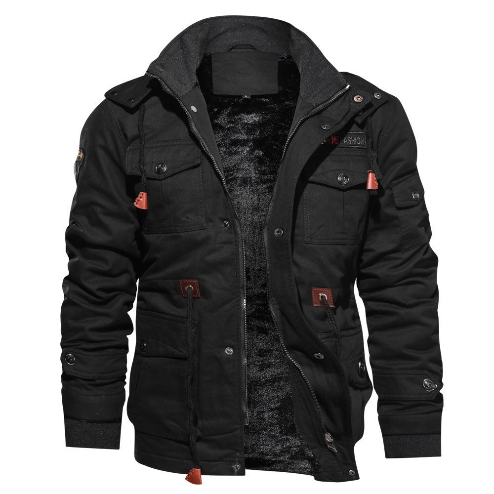 Veste Hiver Cargo Homme – Édition Premium à Capuche