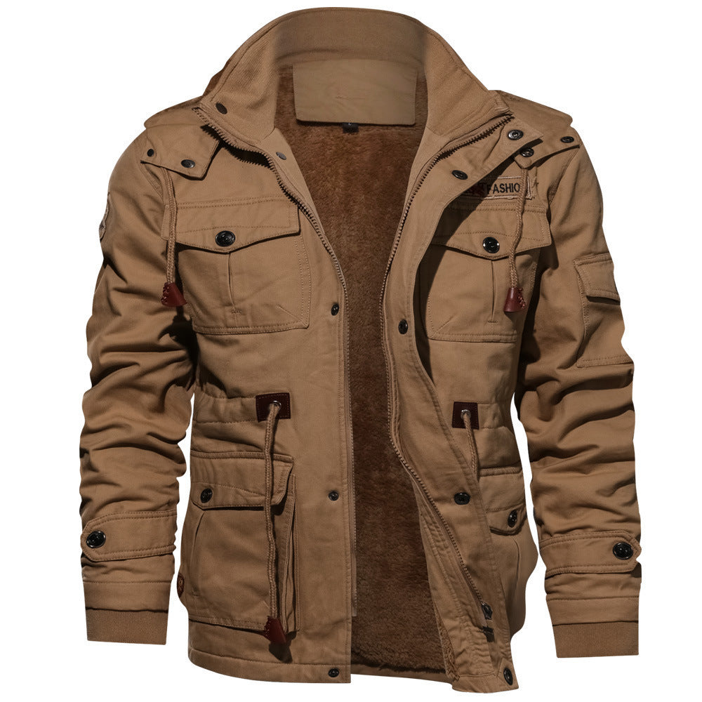 Veste Hiver Cargo Homme – Édition Premium à Capuche