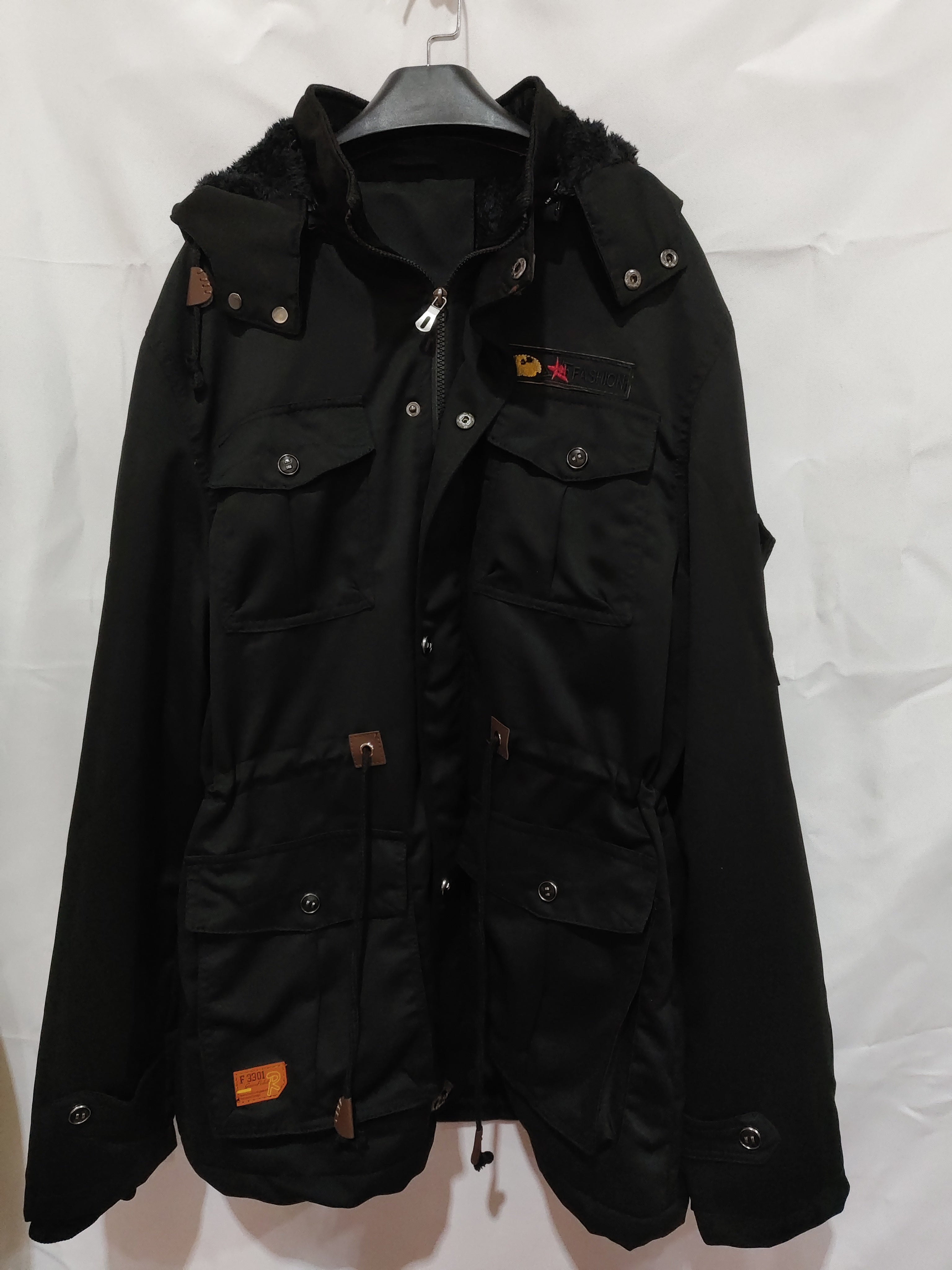 Veste Hiver Cargo Homme – Édition Premium à Capuche